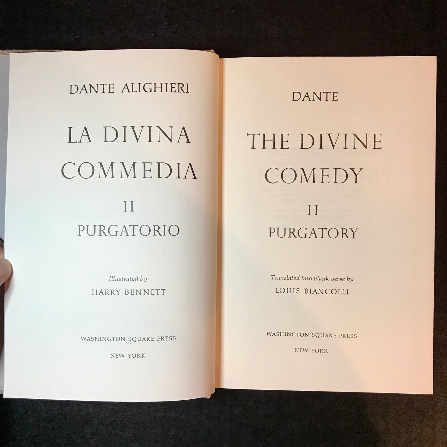 The Divine Comedy - Dante Alighieri - 3 Volume Set - 1966