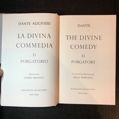 The Divine Comedy - Dante Alighieri - 3 Volume Set - 1966