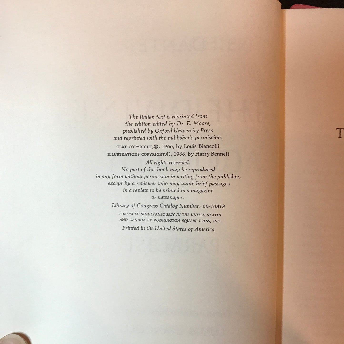 The Divine Comedy - Dante Alighieri - 3 Volume Set - 1966