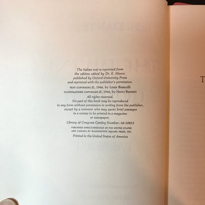 The Divine Comedy - Dante Alighieri - 3 Volume Set - 1966