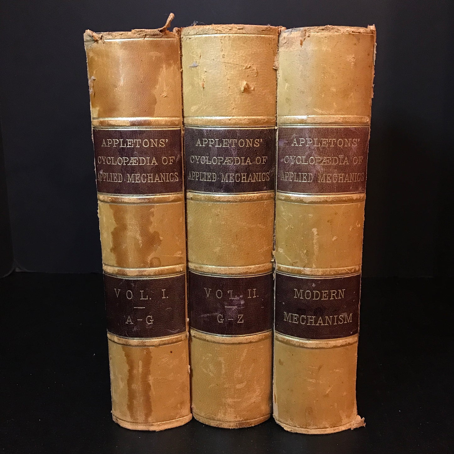 Appletons' Cyclopædia of Applied Mechanics - D. Appleton and Co. - 3 Volumes - 1898