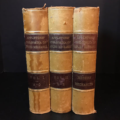Appletons' Cyclopædia of Applied Mechanics - D. Appleton and Co. - 3 Volumes - 1898