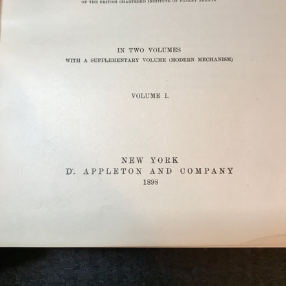 Appletons' Cyclopædia of Applied Mechanics - D. Appleton and Co. - 3 Volumes - 1898
