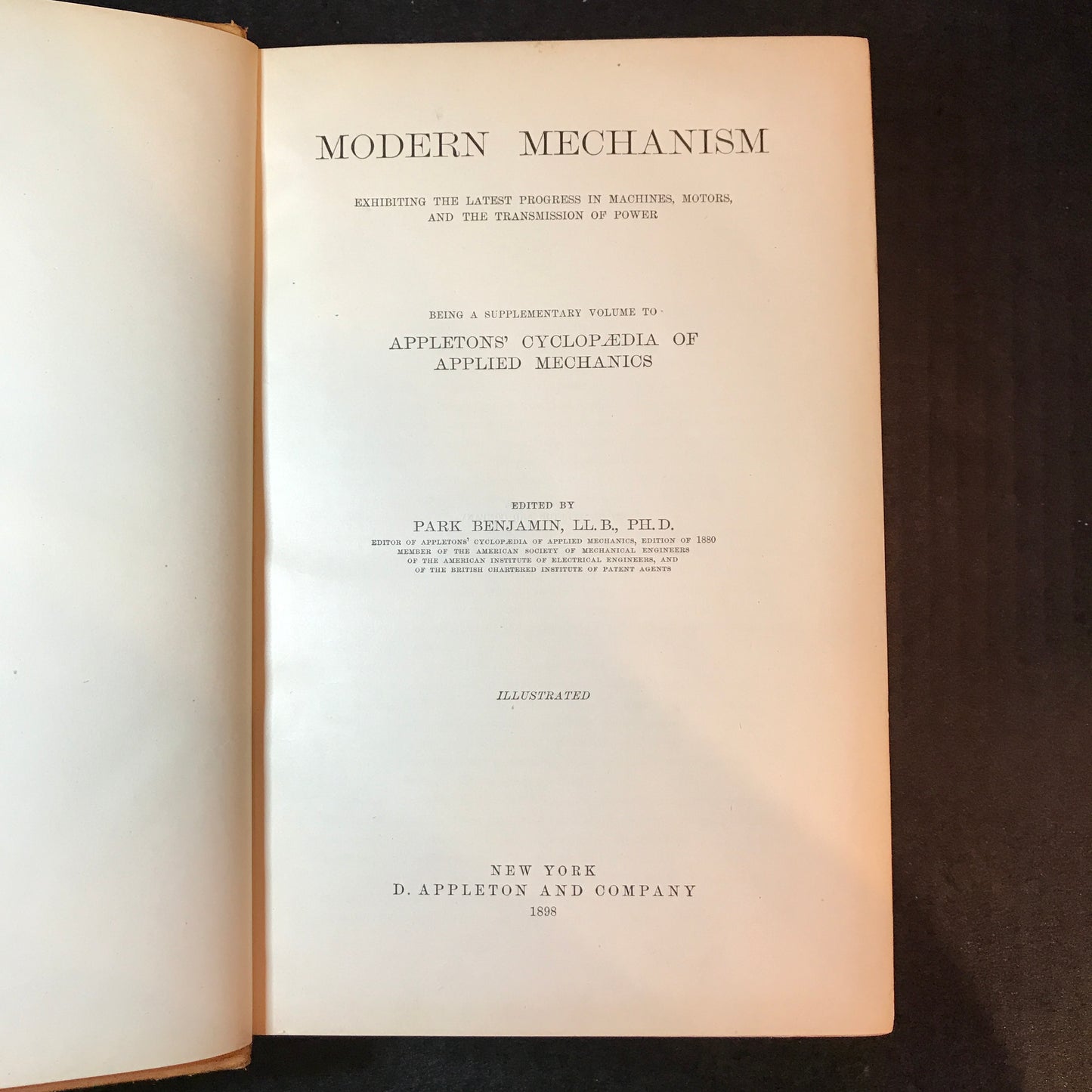 Appletons' Cyclopædia of Applied Mechanics - D. Appleton and Co. - 3 Volumes - 1898
