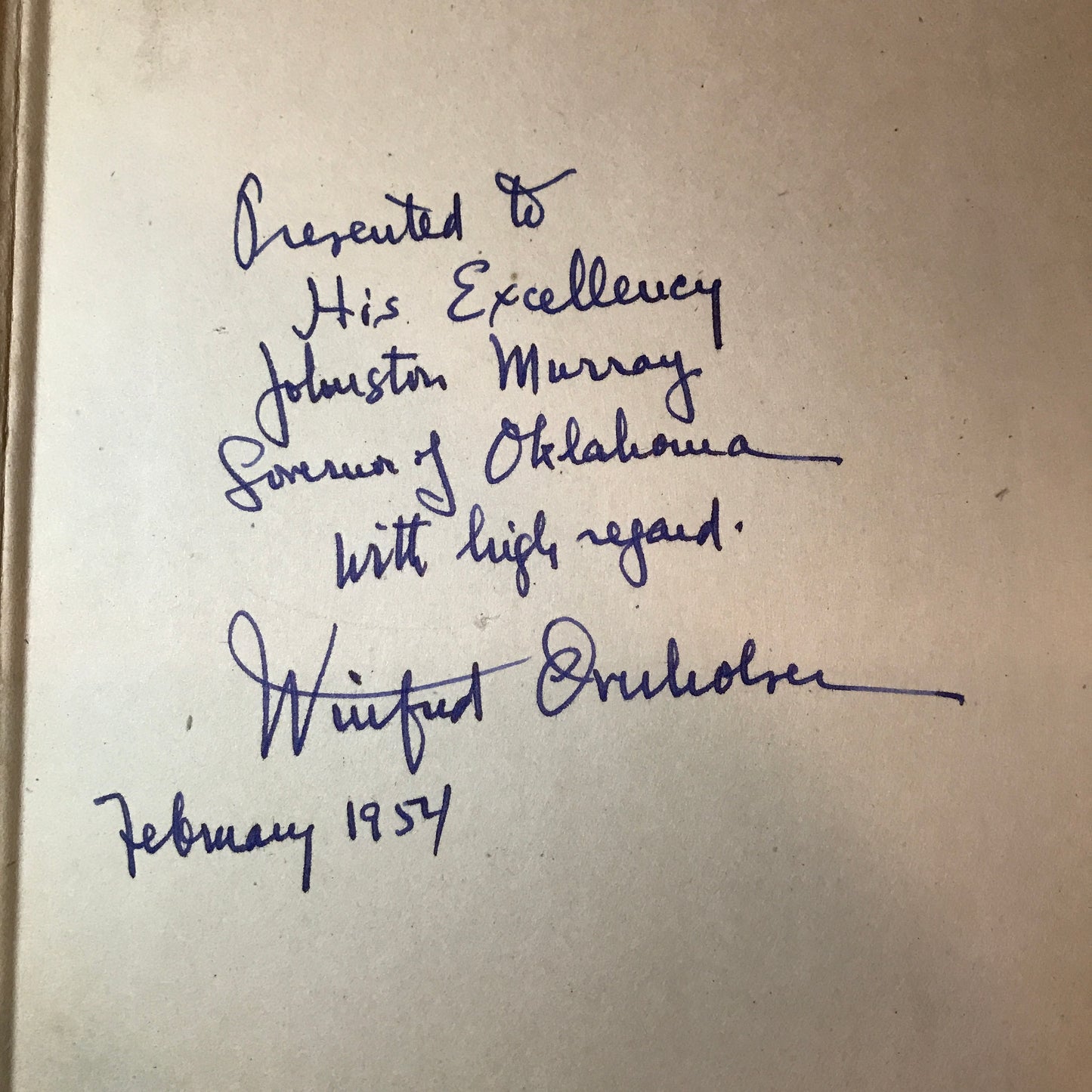 Handbook of Psychiatry - Winfred Overholser and Winifred V. Richmond - Signed by Overholser - 1947