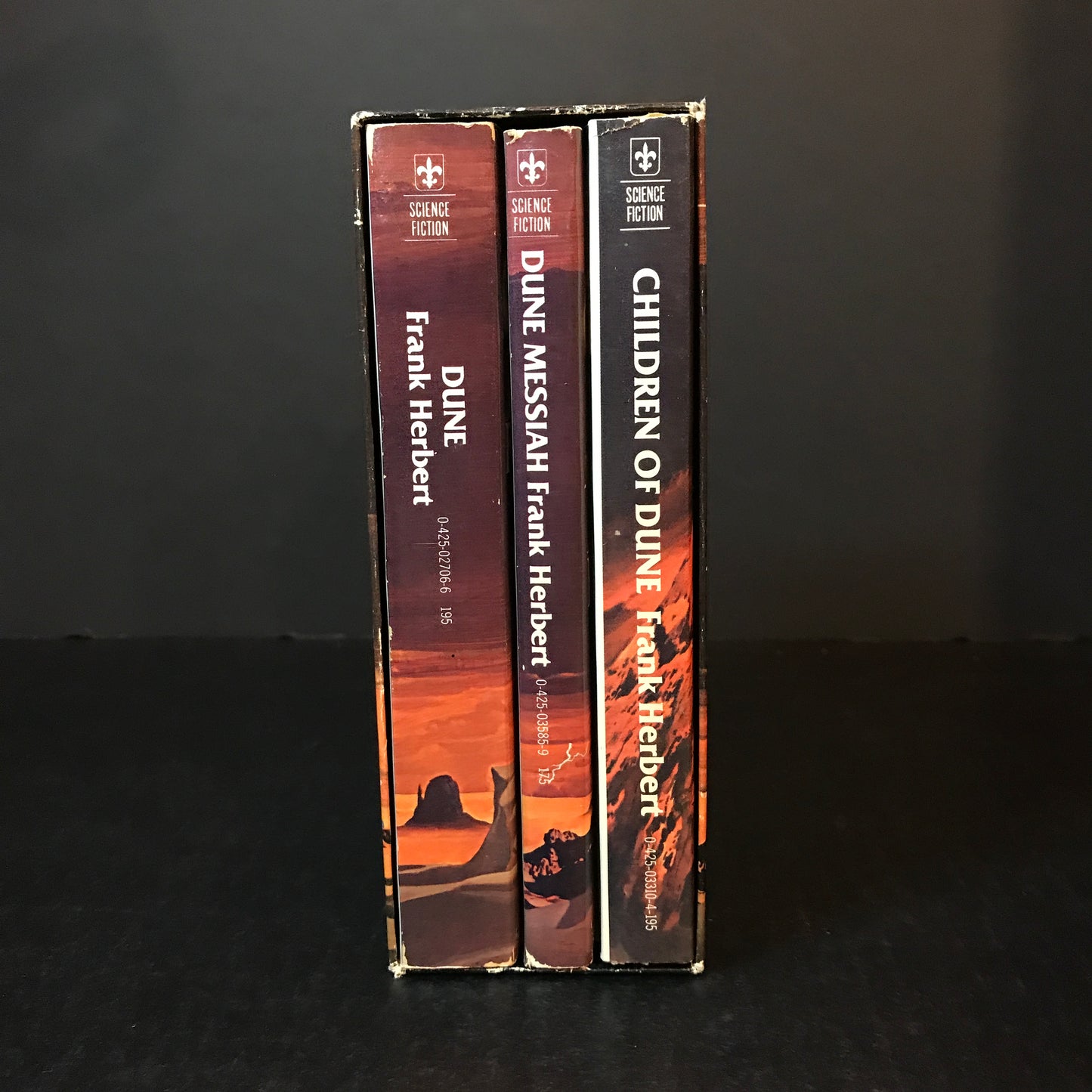 Dune Trilogy - Frank Herbert - Berkley Medallion - 1977