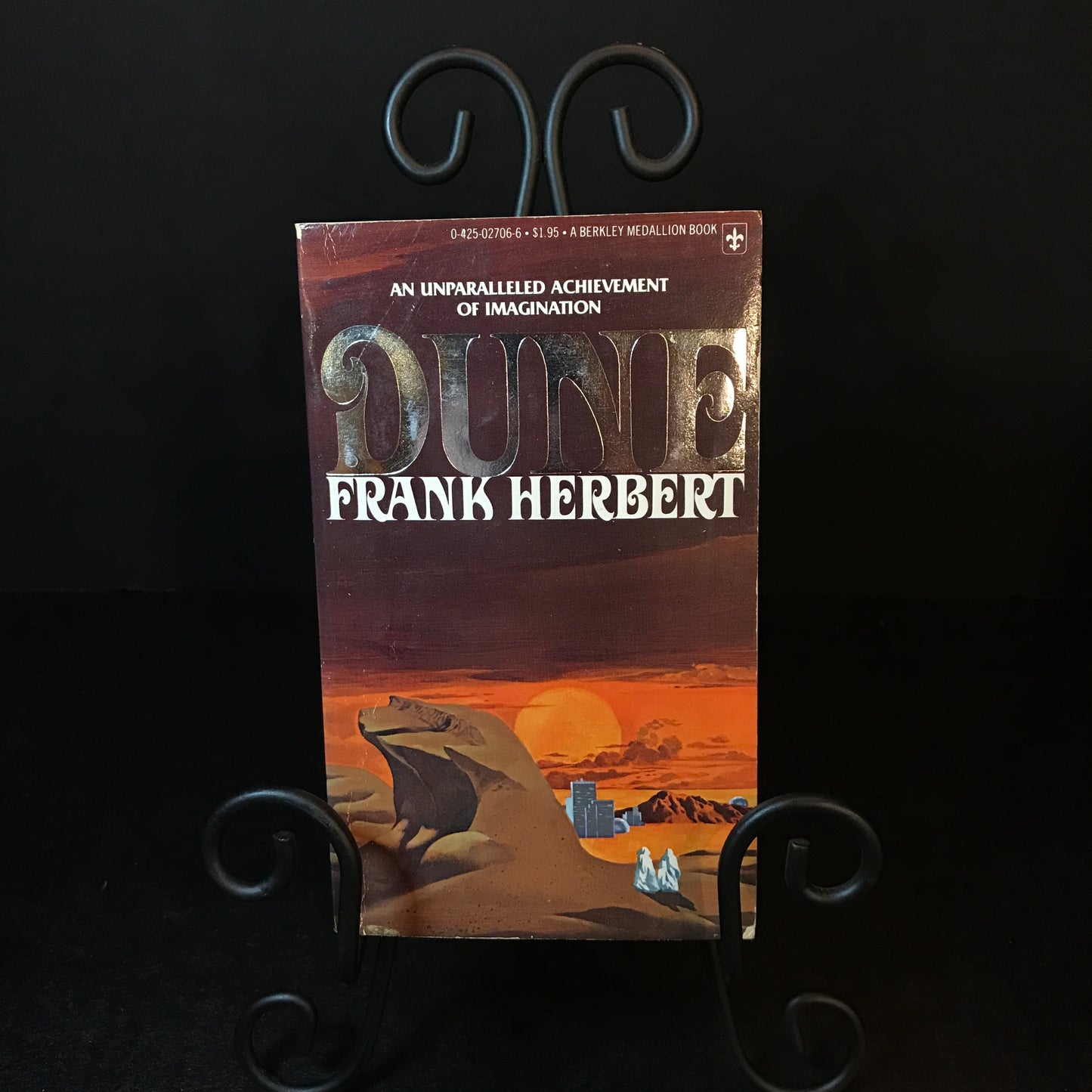Dune Trilogy - Frank Herbert - Berkley Medallion - 1977
