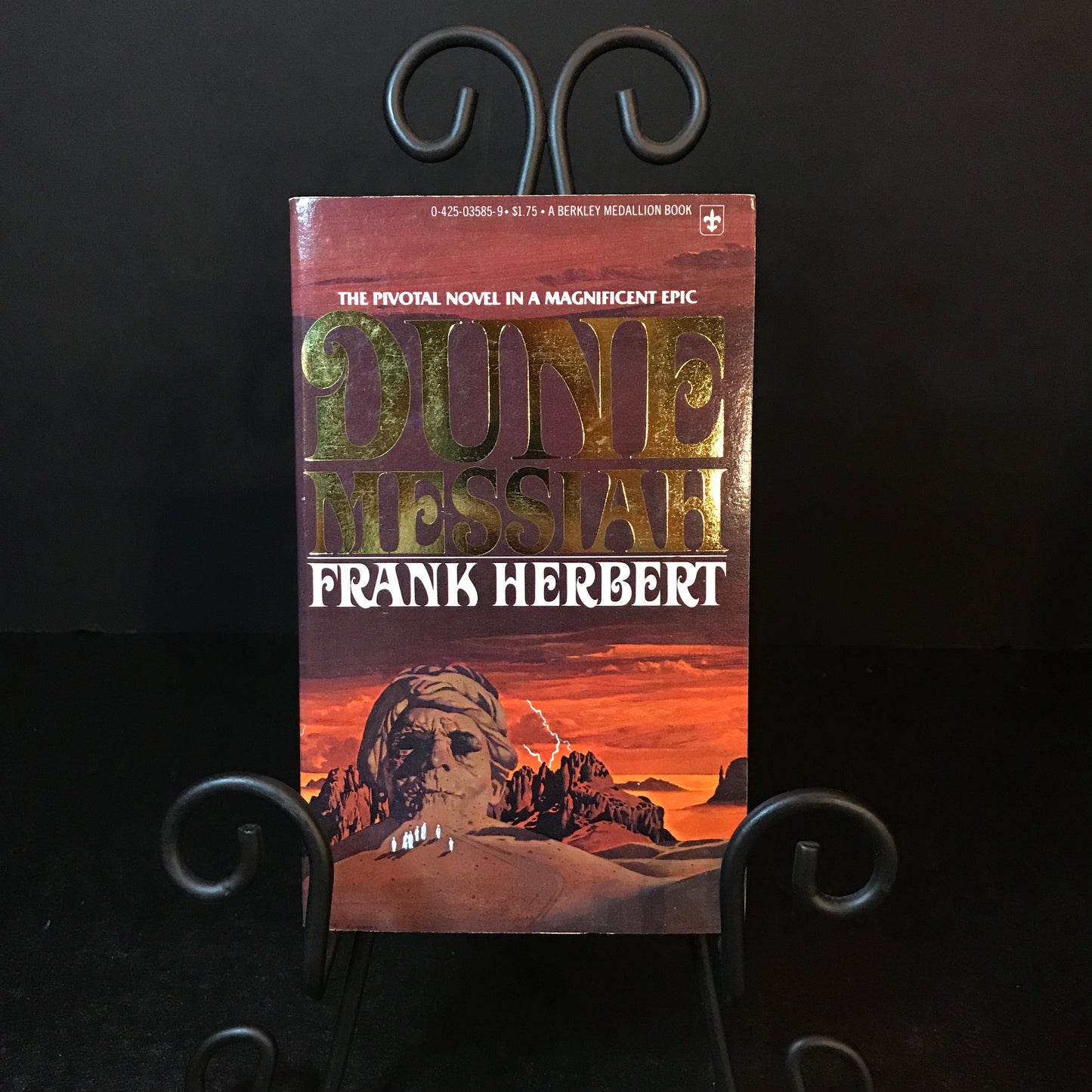Dune Trilogy - Frank Herbert - Berkley Medallion - 1977