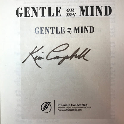 Gentle On My Mind - Kim Campbell - Signed - 2020