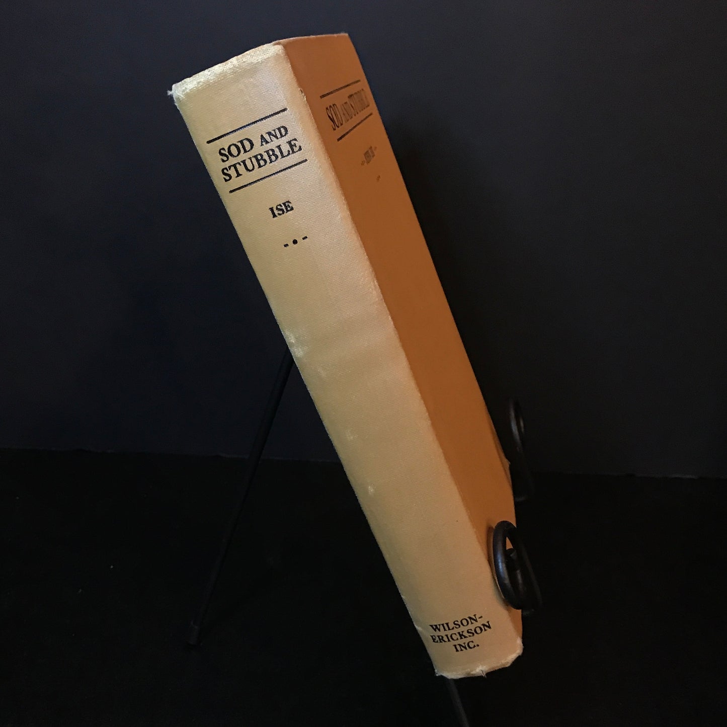 Sod and Stubble - John Ise - Signed - 1936