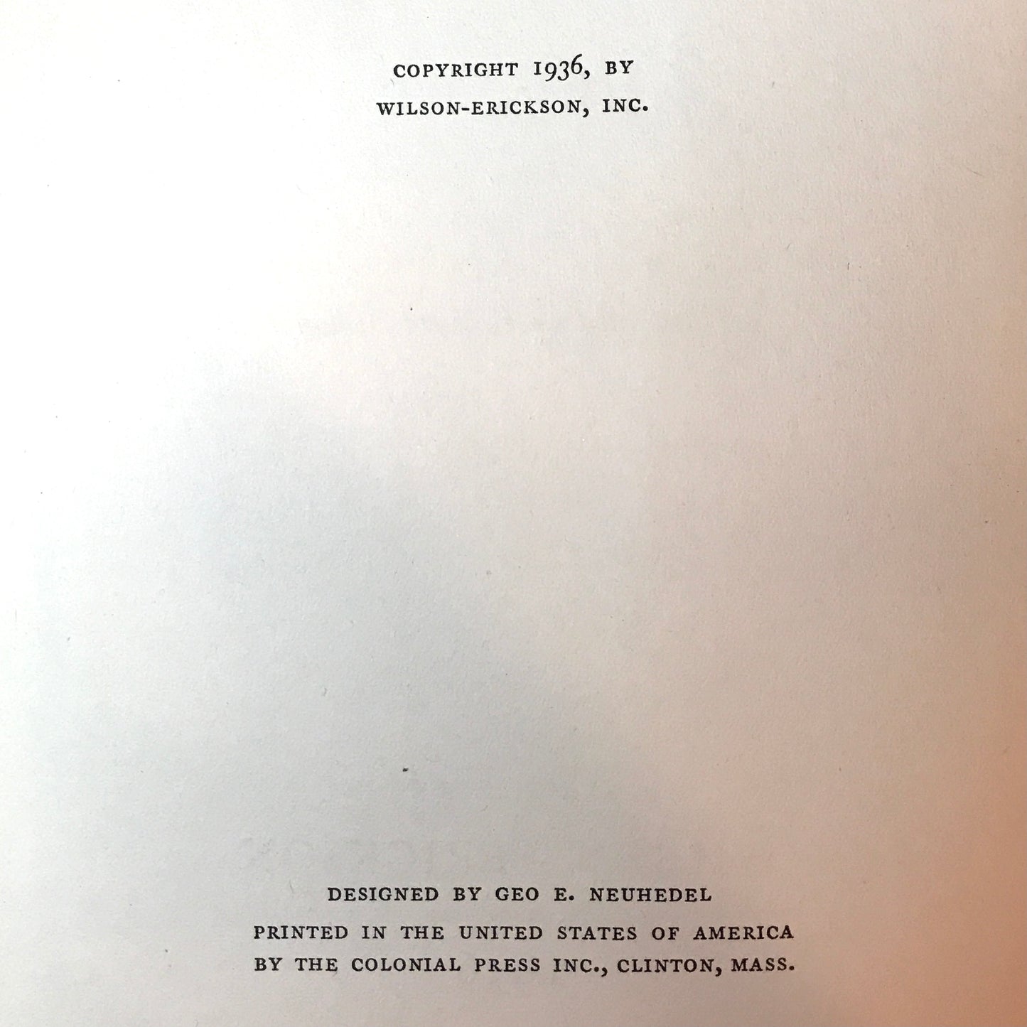 Sod and Stubble - John Ise - Signed - 1936
