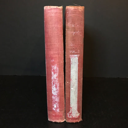 Practical Carpentry - William A. Radford - 2 Volumes - 1907