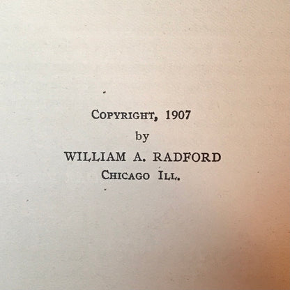 Practical Carpentry - William A. Radford - 2 Volumes - 1907