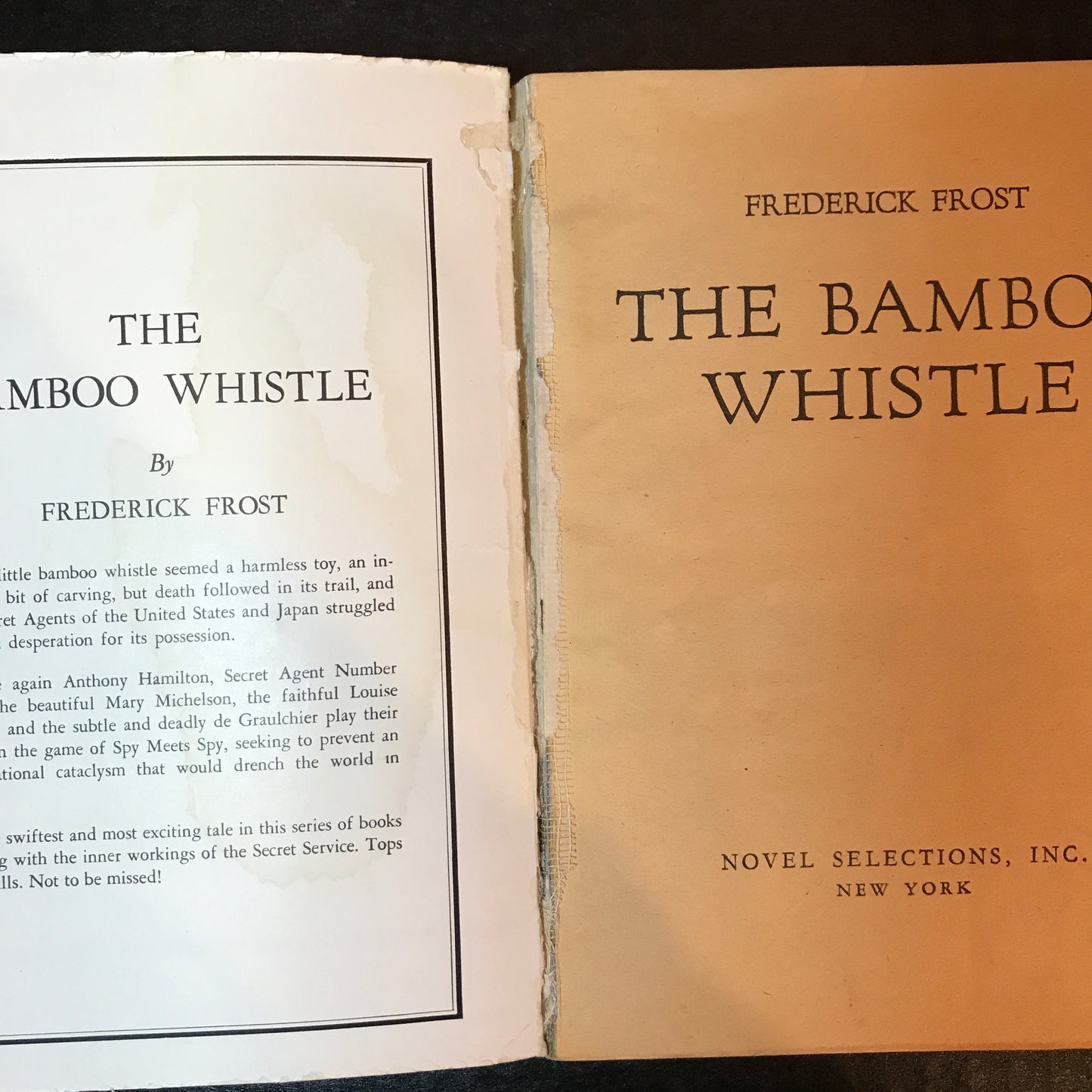 The Bamboo Whistle - Frederick Frost - 1937