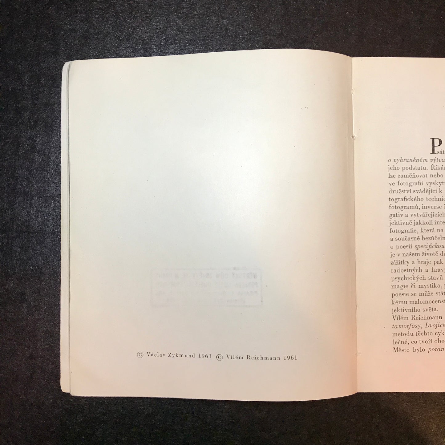 Cykly (Cycles) - Václav Zykmund and Vilém Reichmann - 1961