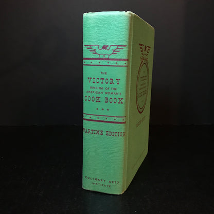 The Victory Binding of the American Woman's Cook Book - Edited by Ruth Berolzheimer - Wartime Edition - 1943