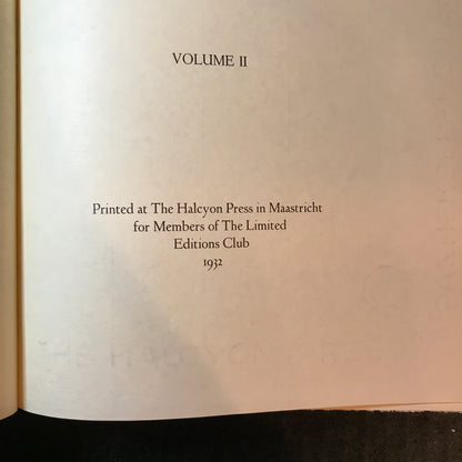 The Three Musketeers - Alexandre Dumas - 2 Volumes - 1932