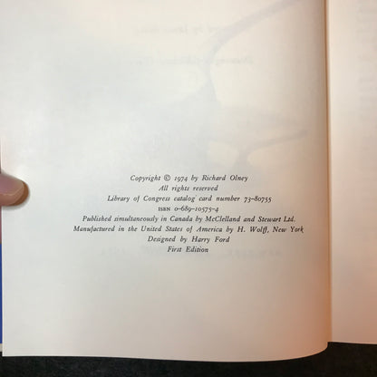 Simple French Food - Richard Olney - Signed - 1st Edition - 1974