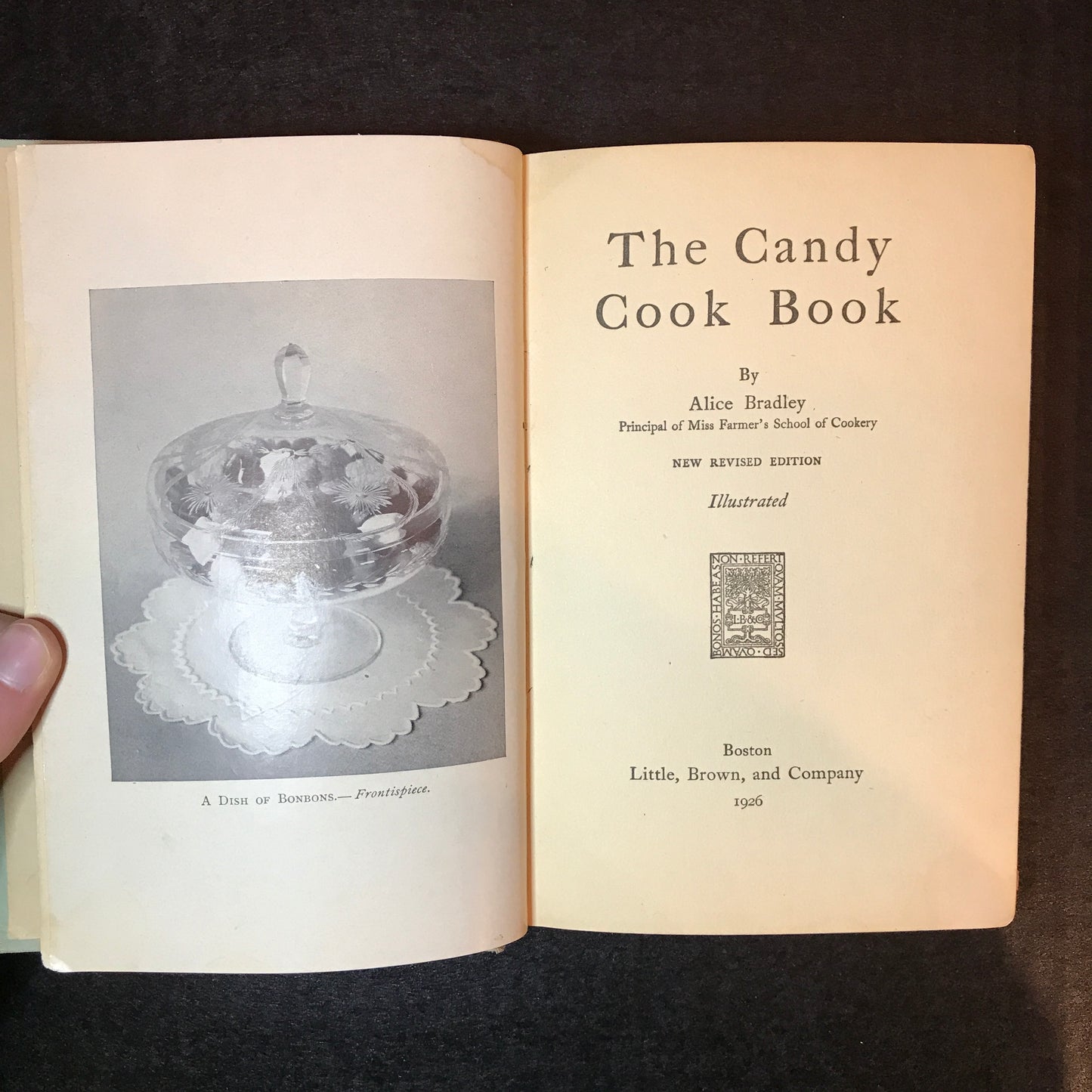 The Candy Cook Book - Alice Bradley - 1926