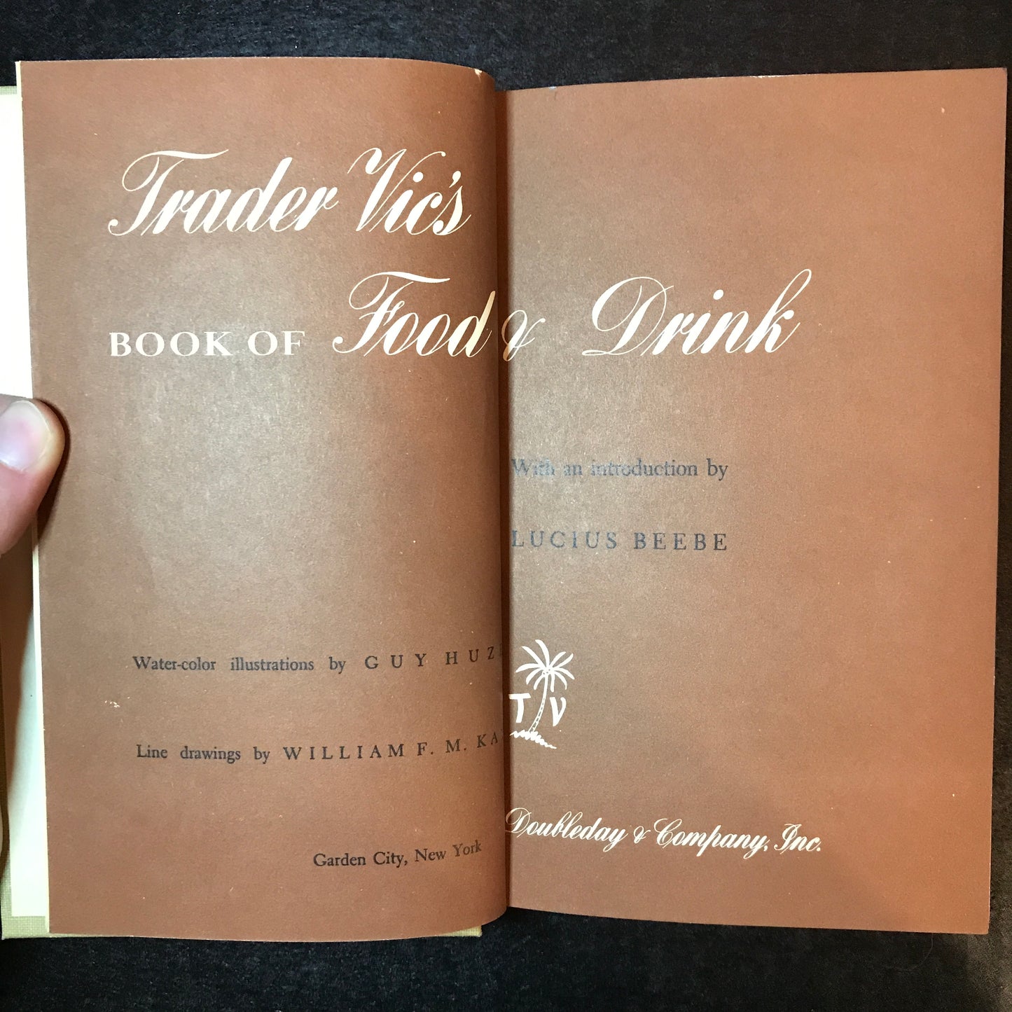 Trader Vic's Book of Food and Drink - Trader Vic - 1946