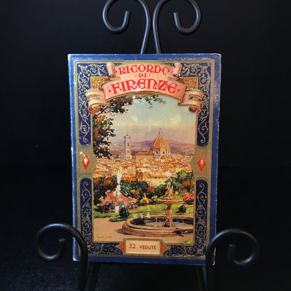 Ricordo di Firenze (Memory of Florence) - Italian Edition - c. 1910's