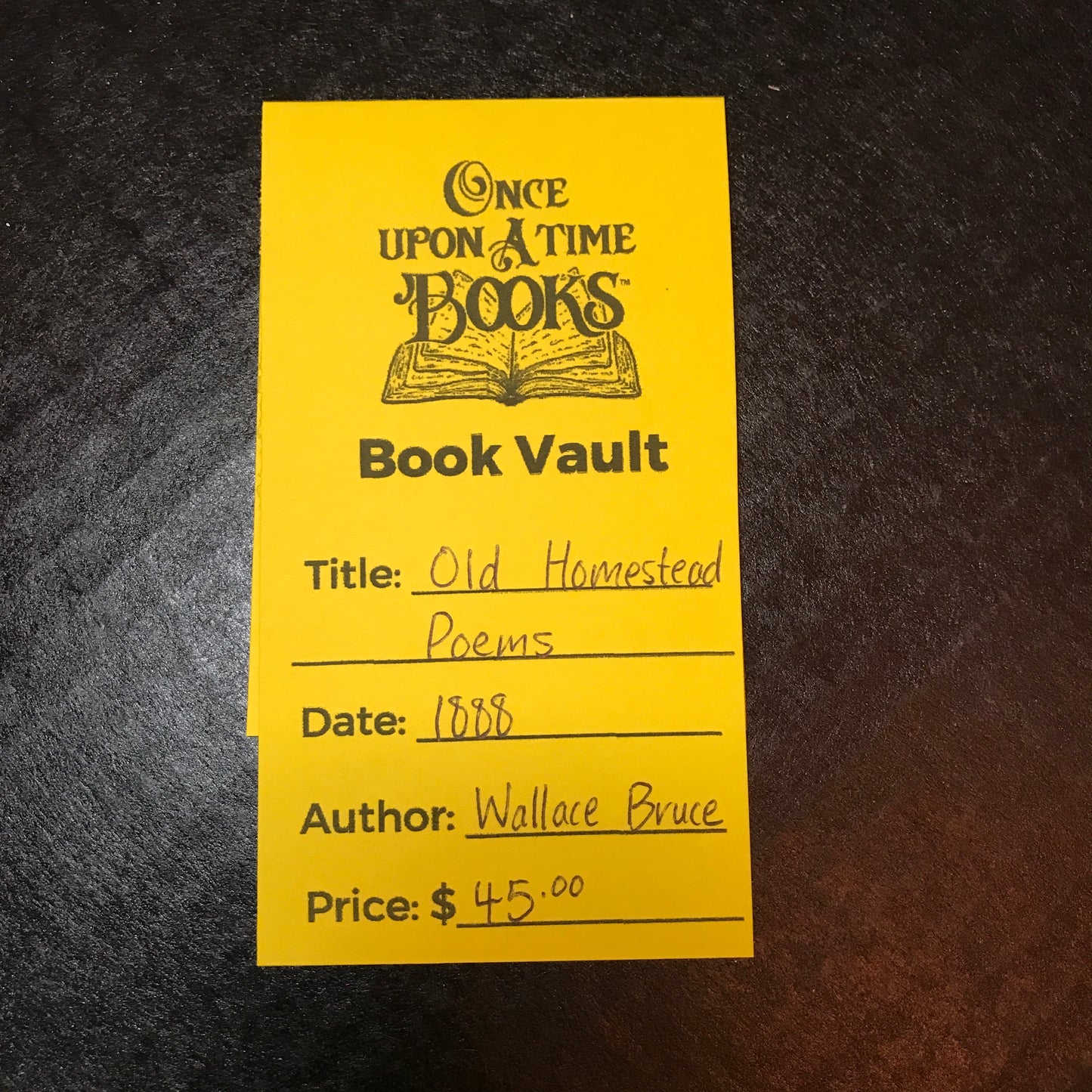 Old Homestead Poems - Wallace Bruce - 1888