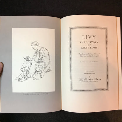 LIVY: The History of Early Rome - Titus Livius - Easton Press - 1978