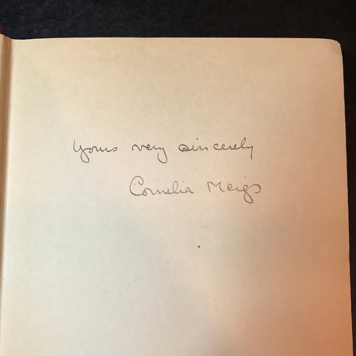 Invincible Louisa - Cornelia Meigs - Signed - 1st Edition - 1933