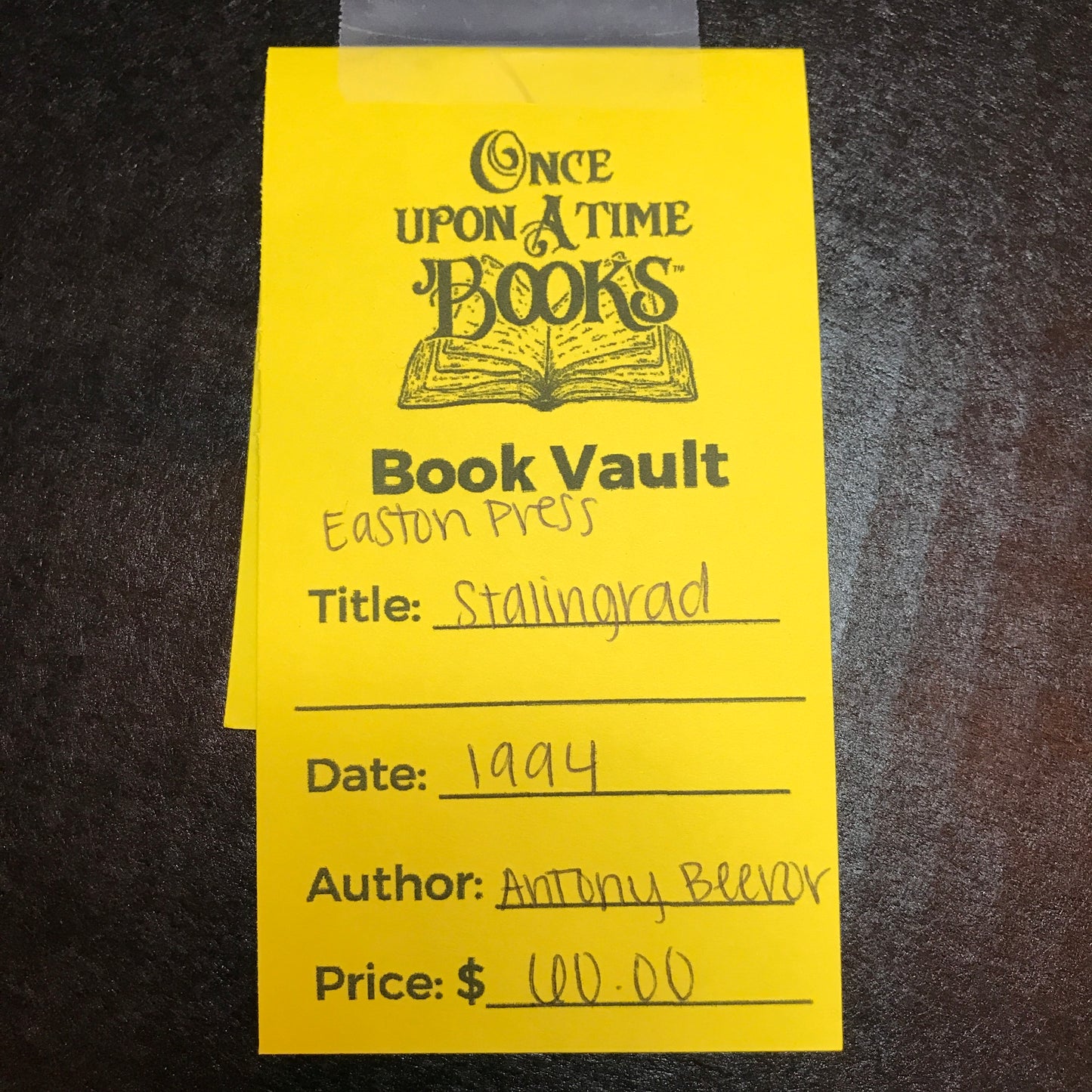 Stalingrad - Antony Beevor - Easton Press - 1994