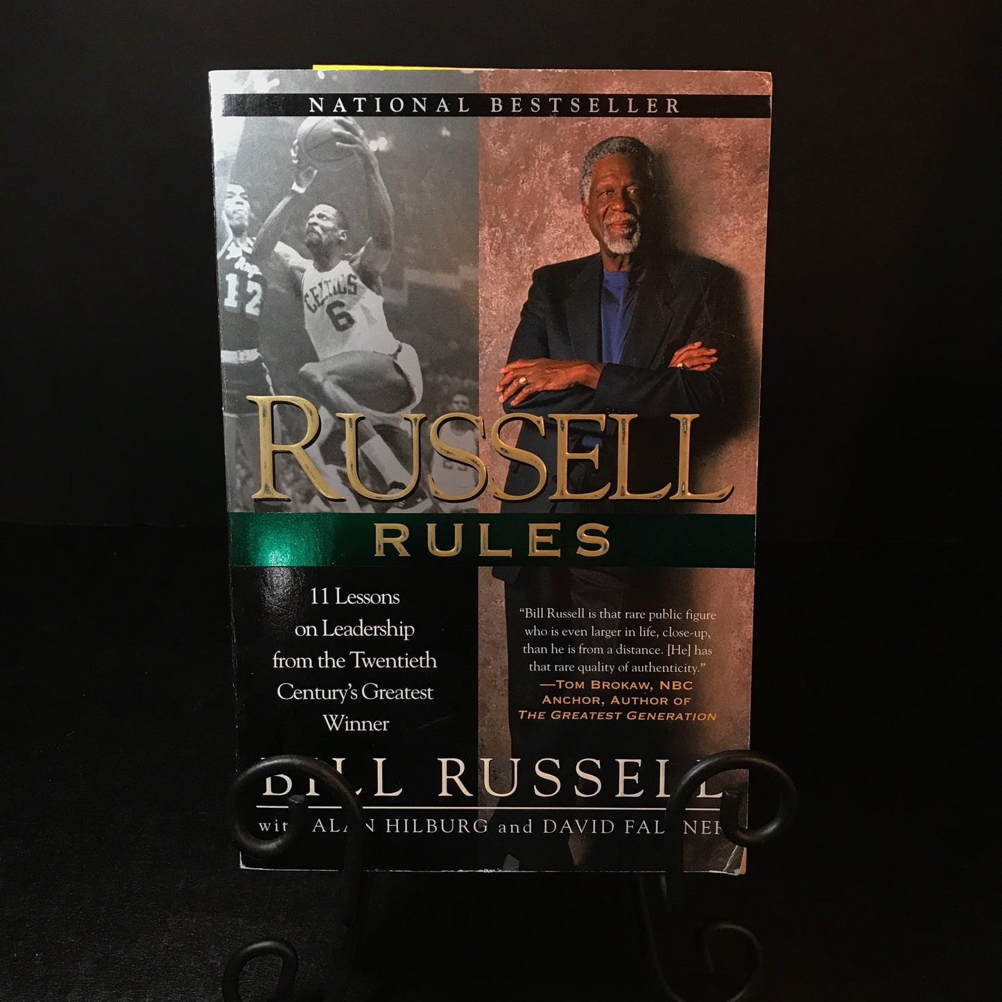 Russell Rules - Bill Russell, Alan Hilburg, and David Falkner - Signed - 1st Print - 2002