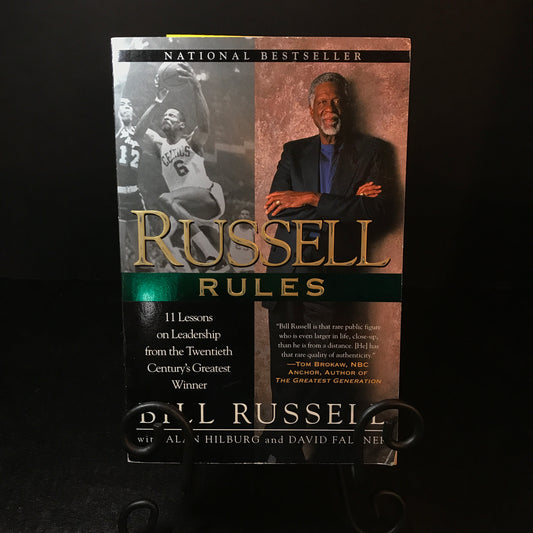 Russell Rules - Bill Russell, Alan Hilburg, and David Falkner - Signed - 1st Print - 2002