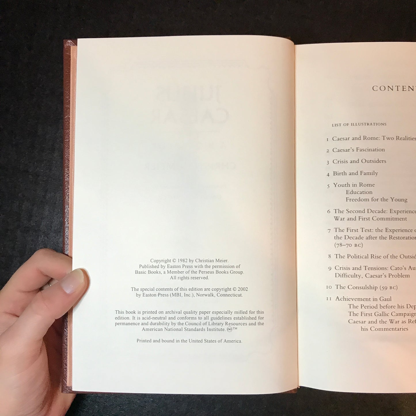 Julius Caesar - Christian Meier - Easton Press - 2002