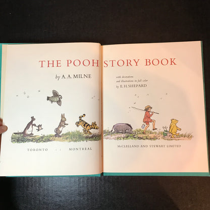 The Pooh Story Book - A. A. Milne - 1st Edition - 2nd Print - 1965