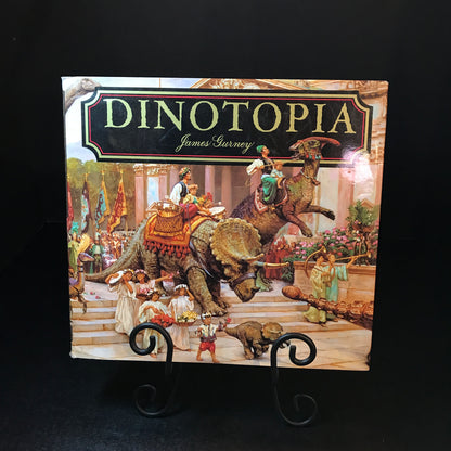 Dinotopia - James Gurney - 1st Thus - 8th Print - Signed with drawing - 1998