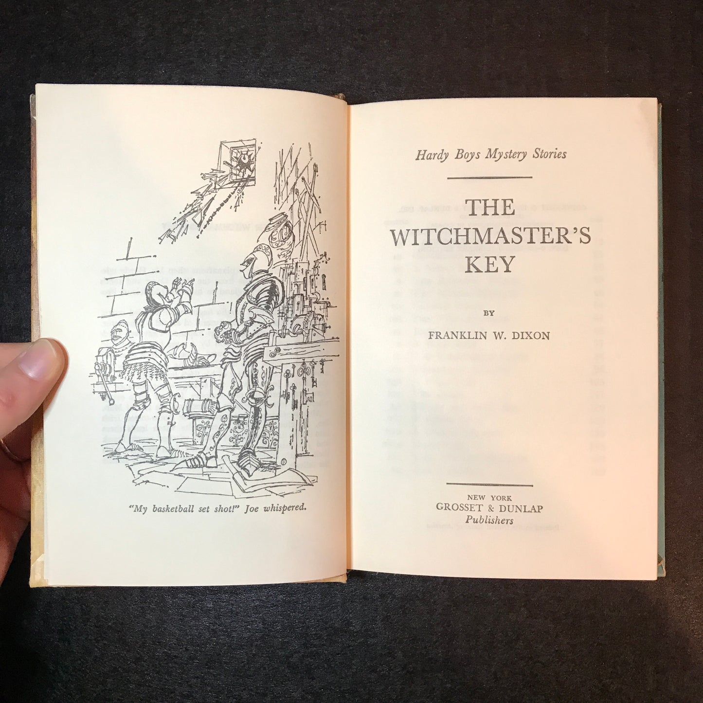 The Witchmaster's Key - Franklin W. Dixon - 1st Thus - 1976
