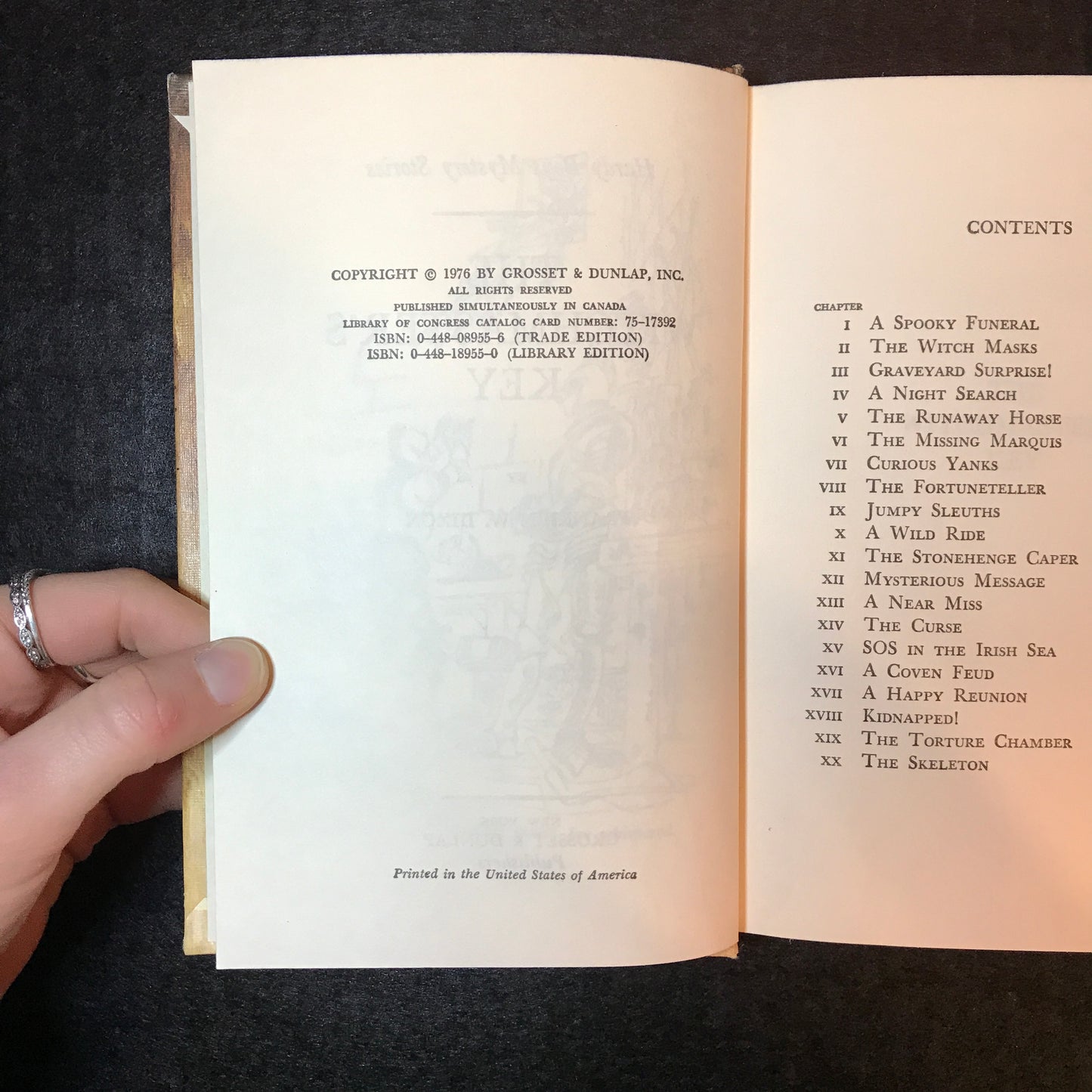 The Witchmaster's Key - Franklin W. Dixon - 1st Thus - 1976