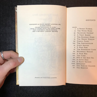 The Witchmaster's Key - Franklin W. Dixon - 1st Thus - 1976