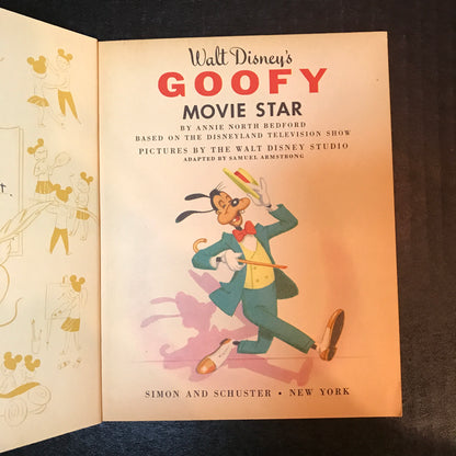 Goofy: Movie Star - Annie North Bedford - 'A' Print - Walt Disney - 1956