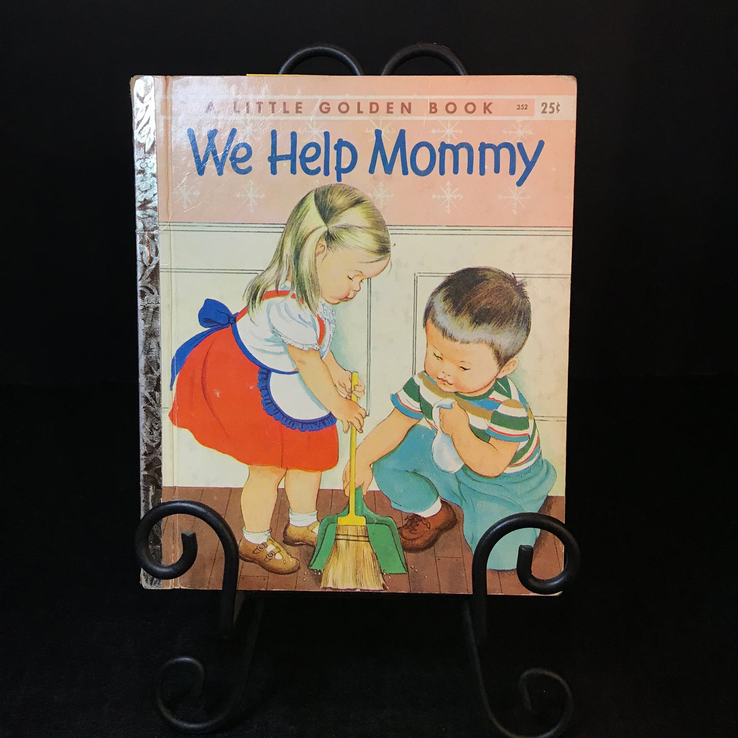 We Help Mommy - Jean Cushman - 'A' Print - 1959