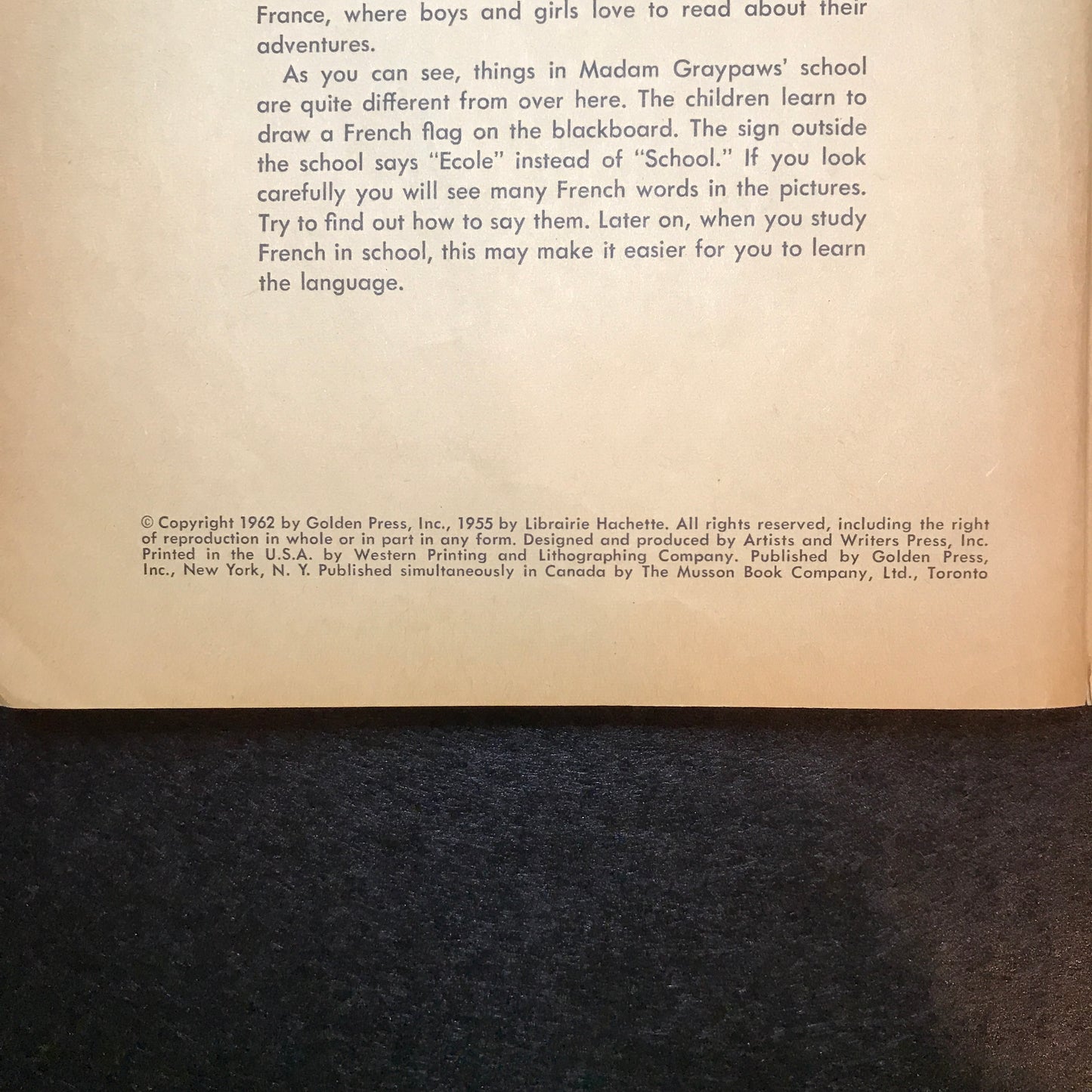 Rusty Goes To School - Pierre Probst - 'A' Print - 1962