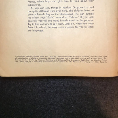 Rusty Goes To School - Pierre Probst - 'A' Print - 1962