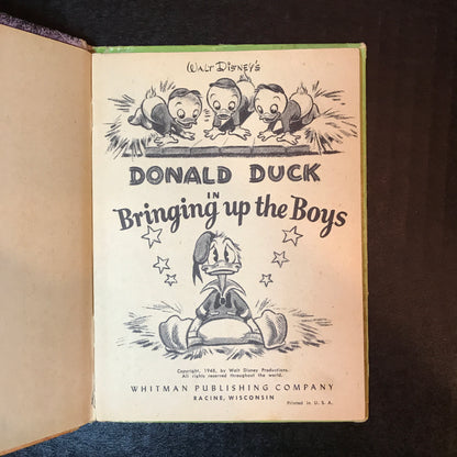 Donald Duck in Bringing up the Boys - Walt Disney - 1948