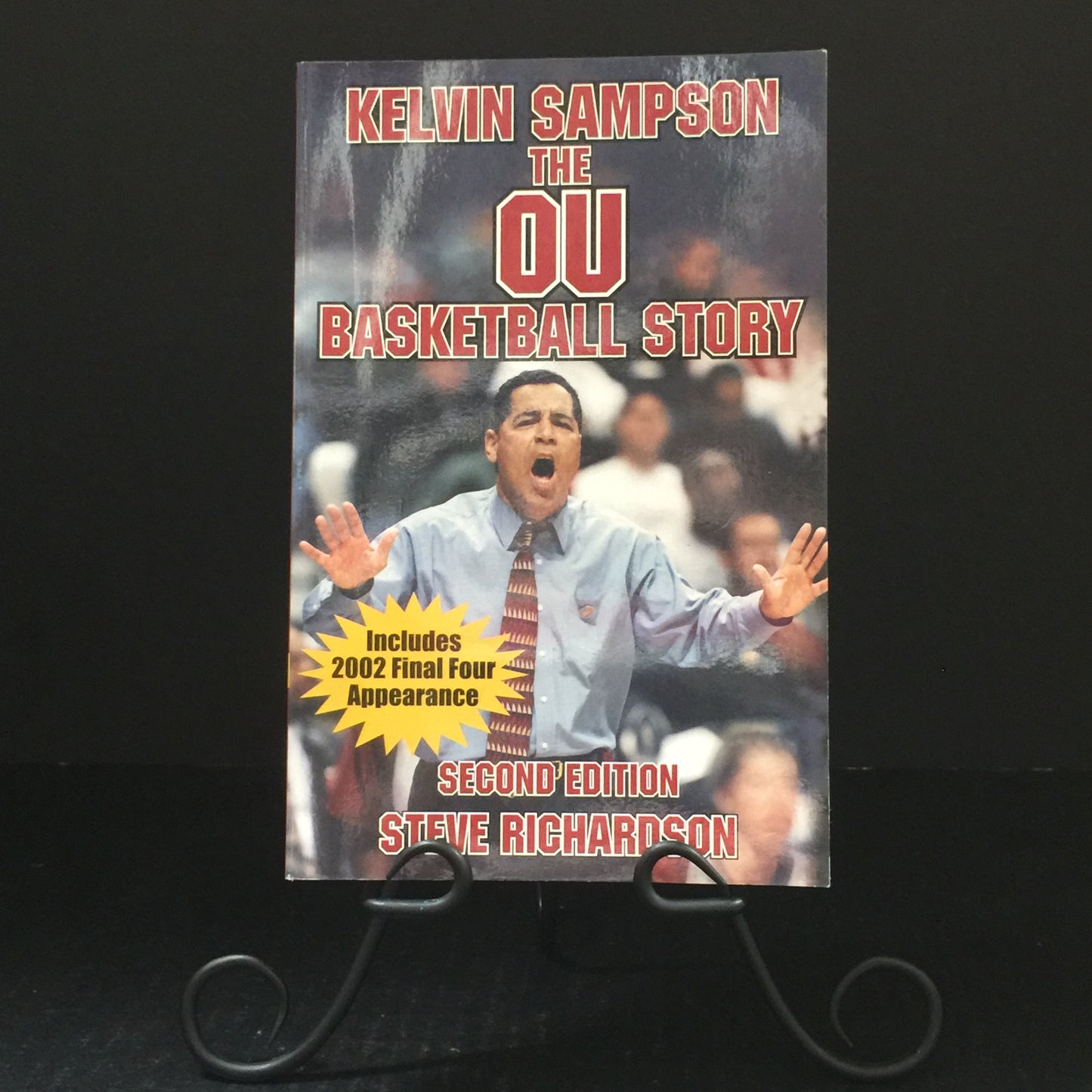 Kelvin Sampson The OU Basketball Story - Steve Richardson - Signed - Second Edition - 2002