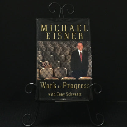 Work In Progress - Michael Eisner - Signed - First Edition - 1998