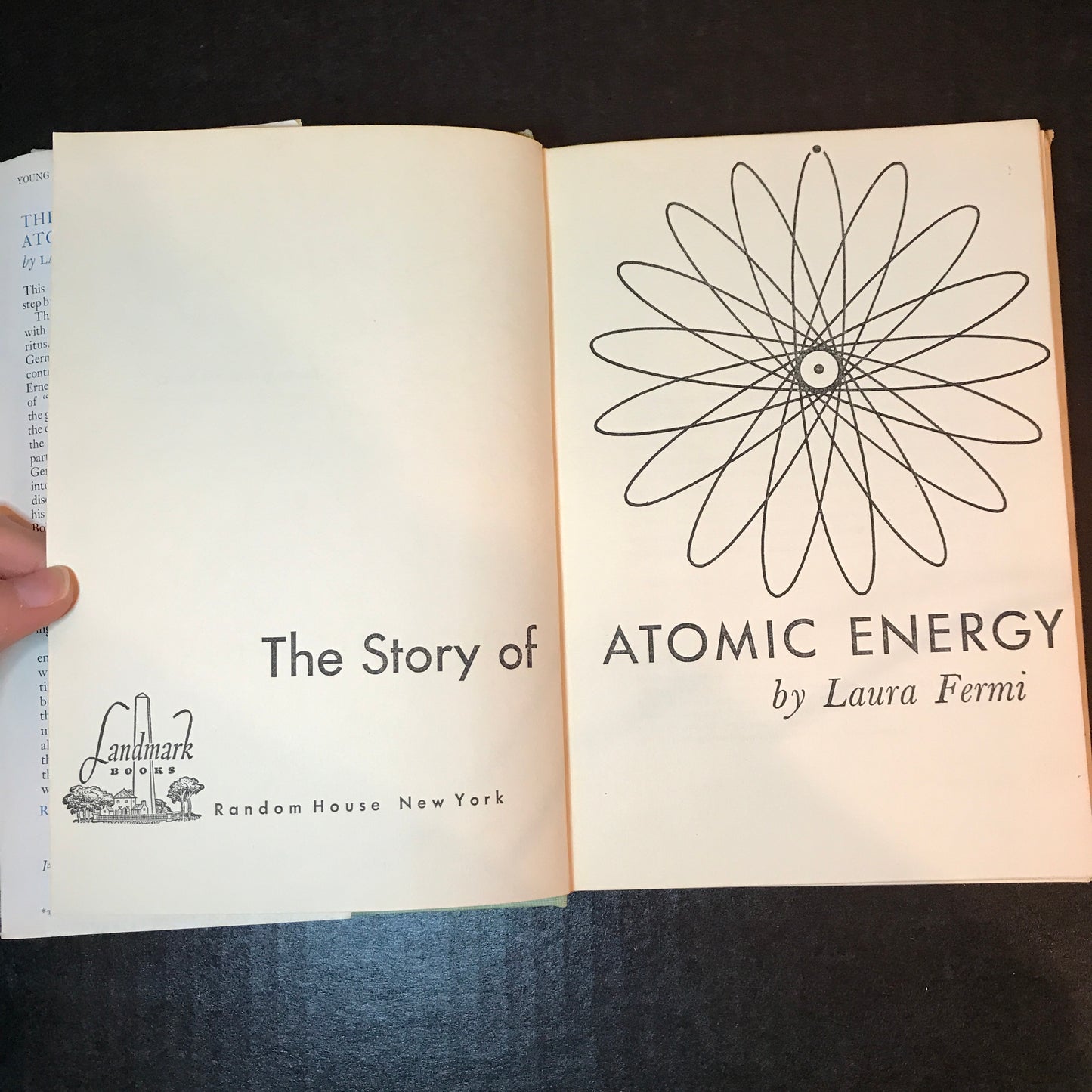 The Story of Atomic Energy - Laura Fermi - Stated 1st - 1961