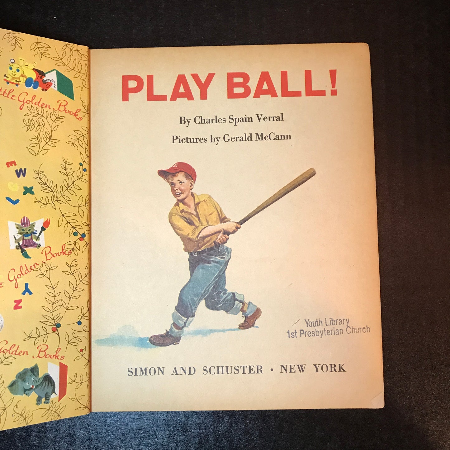 Play Ball! - Charles Spain Verral - 'A' Print - 1958
