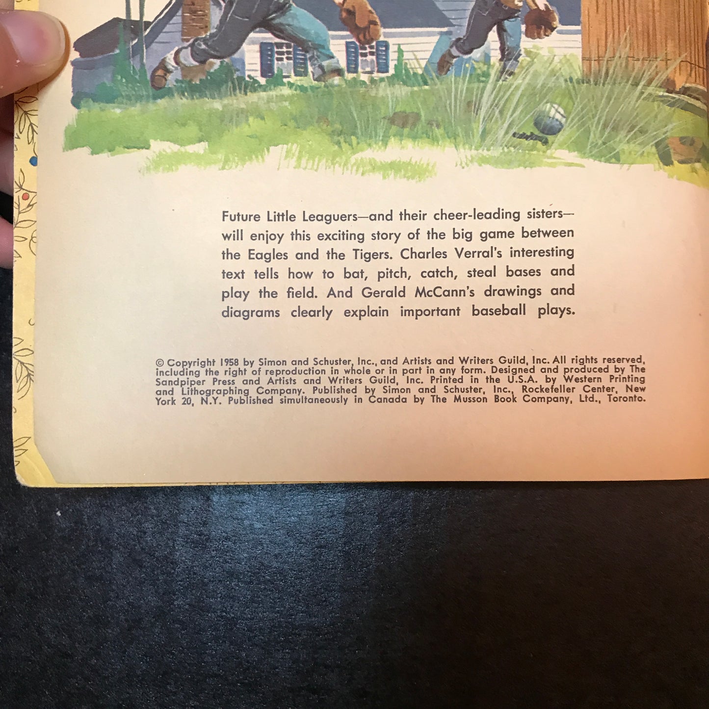 Play Ball! - Charles Spain Verral - 'A' Print - 1958