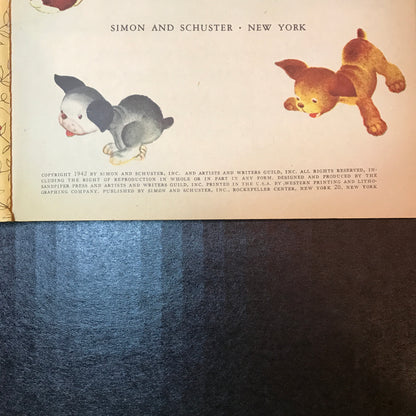 The Poky Little Puppy - Janette Sebring Lowrey - 'A' Print - 1942