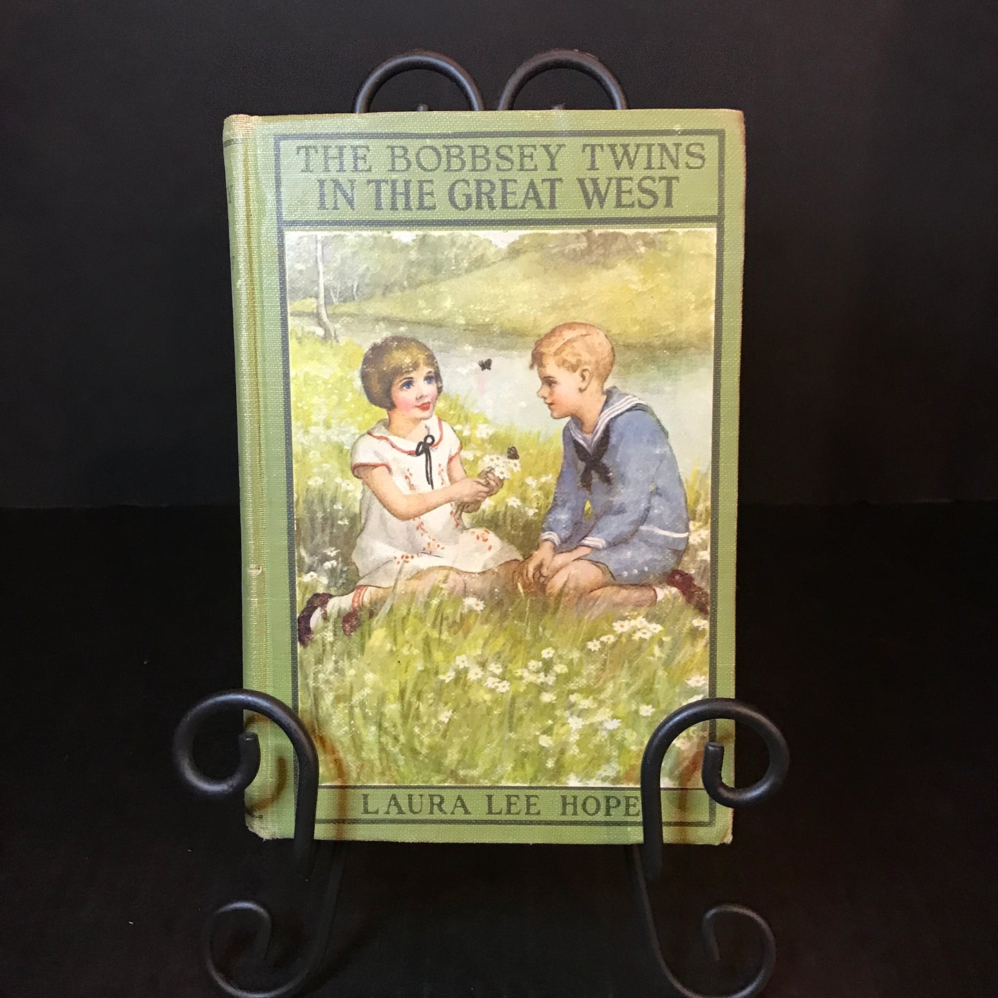 The Bobbsey Twins in The Great West - Laura Lee Hope - 1st Edition - 1920