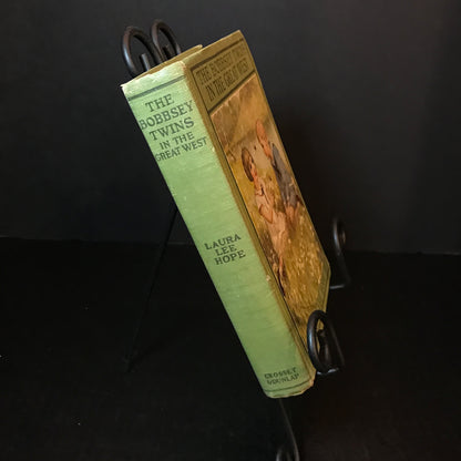 The Bobbsey Twins in The Great West - Laura Lee Hope - 1st Edition - 1920